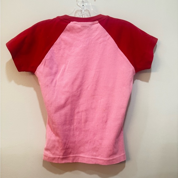Pink and Red Graphic Tee - Picture 2 of 3